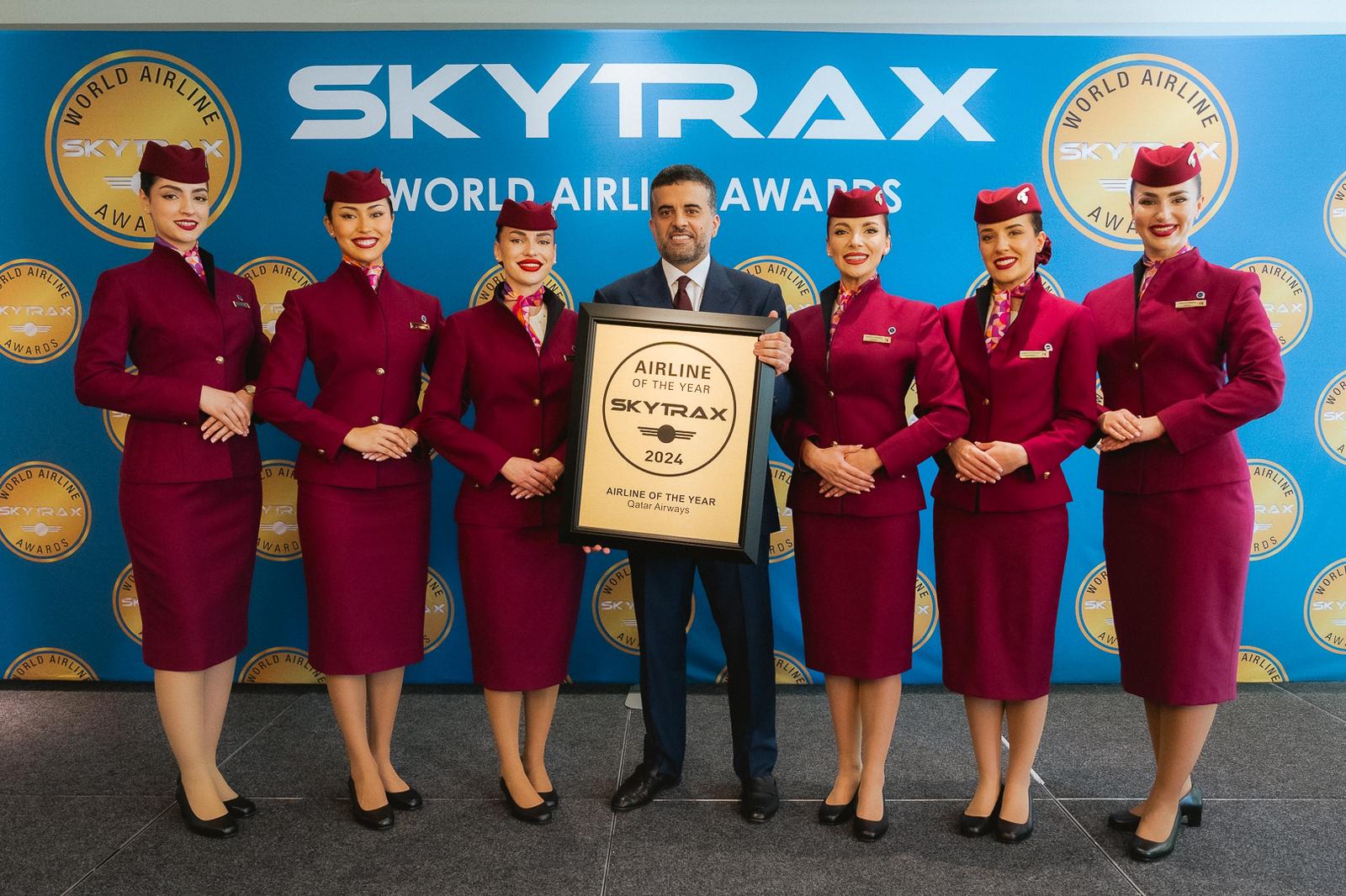 Qatar Airways Secures the ‘Airline of the Year’ Title from Skytrax